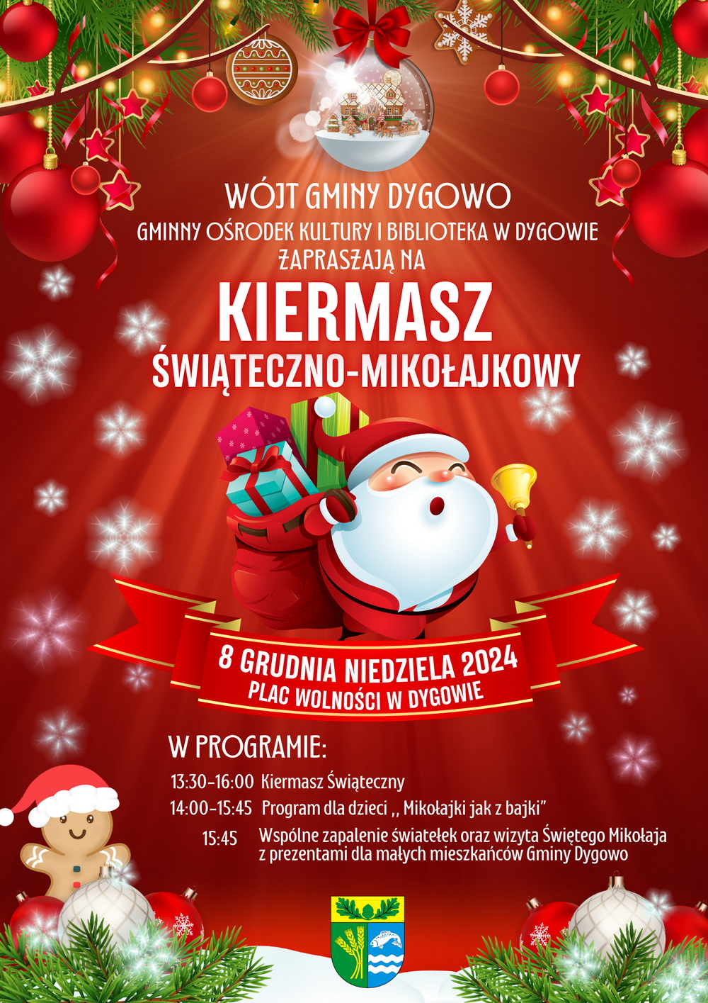 Kiermasz Świąteczno - Mikołajkowy